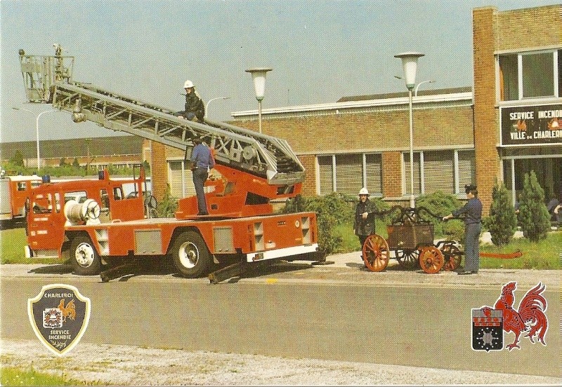 Charroi pompiers de Charleroi années 70-80 Numari22
