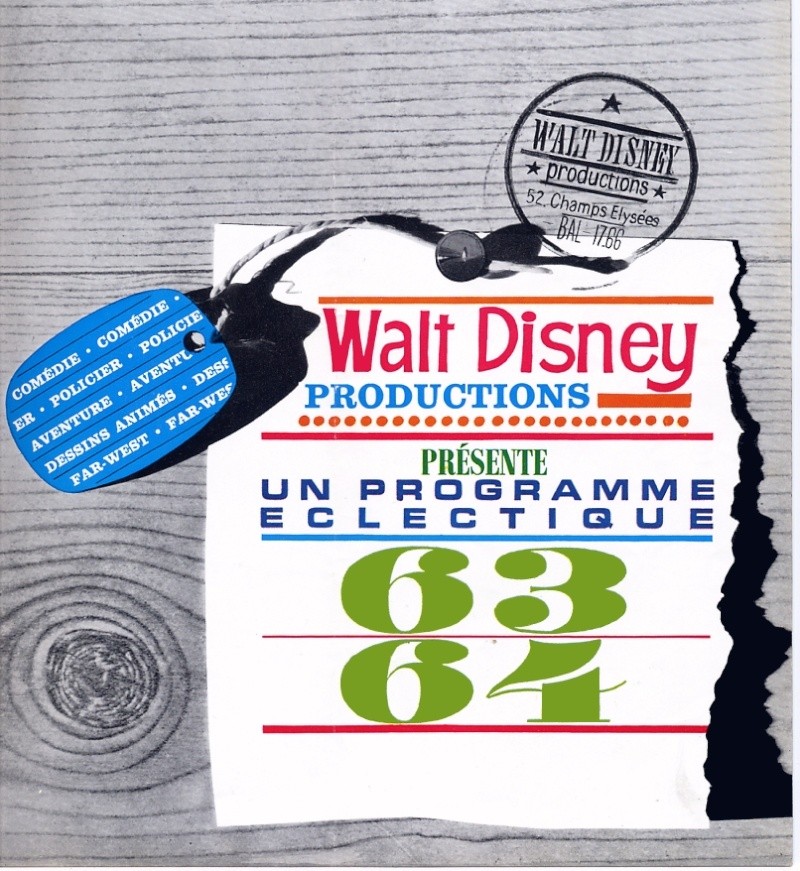 Comment Walt Disney organise la distribution de ces films en France 1963_p10