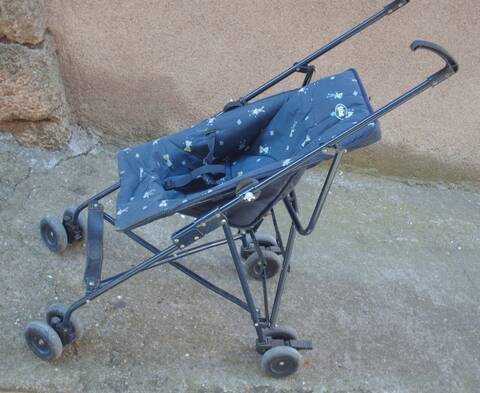 poussette canne trottine