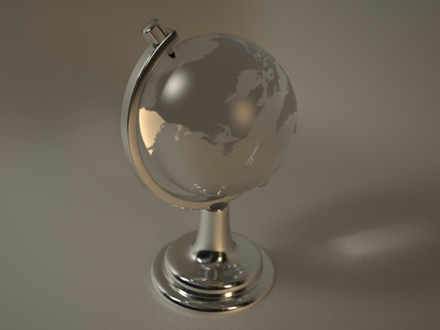 Glass Globe Material Globe_10