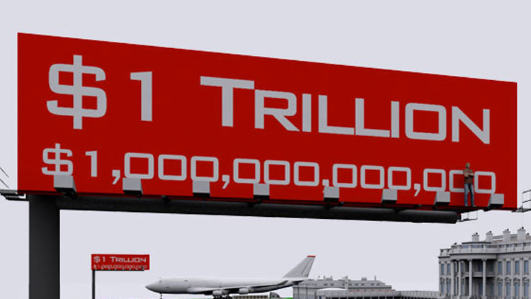 هل تخيلت يوما حجم التريليون دولار؟ (الصور +الفيديو) 57767610
