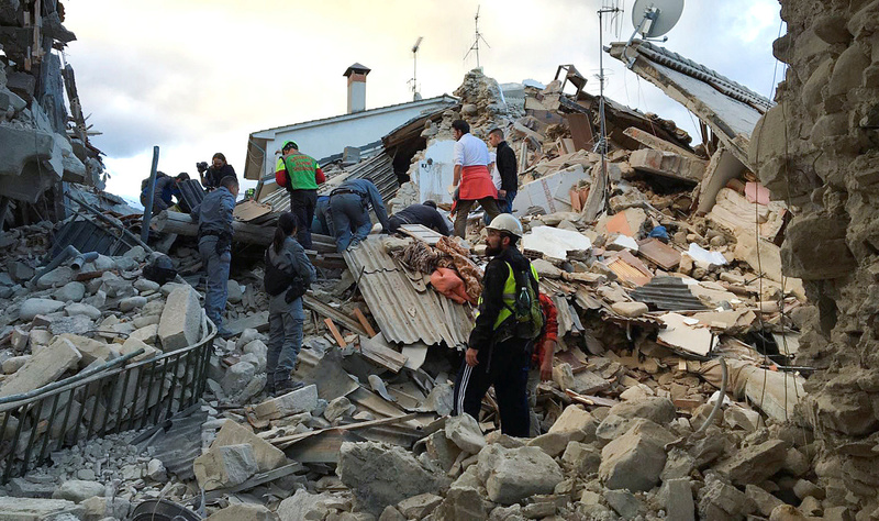 بالصور.. زلزال مدمر يضرب وسط إيطاليا 57bd6d17