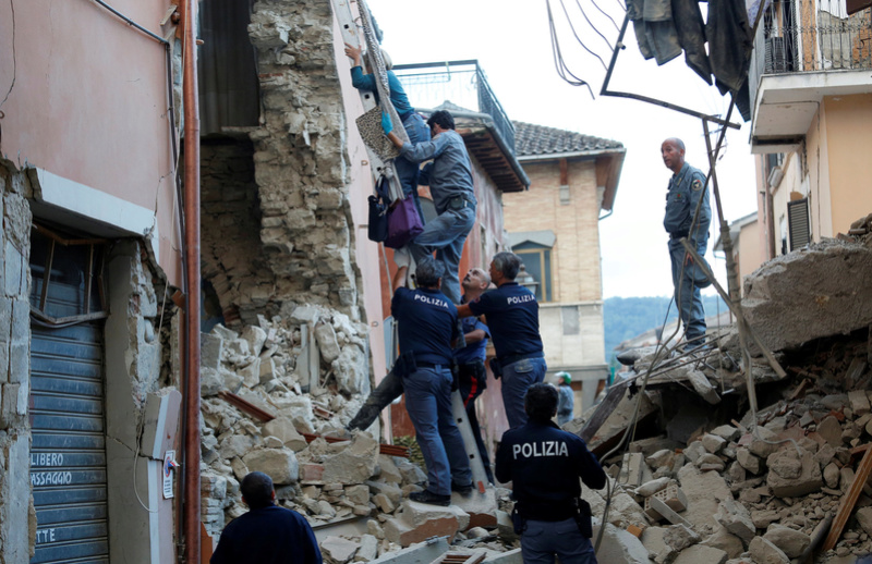 بالصور.. زلزال مدمر يضرب وسط إيطاليا 57bd6d18