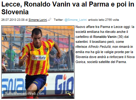 CALCIOMERCATO ESTIVO US LECCE (ESTATE 2013) - Pagina 14 Cattur12