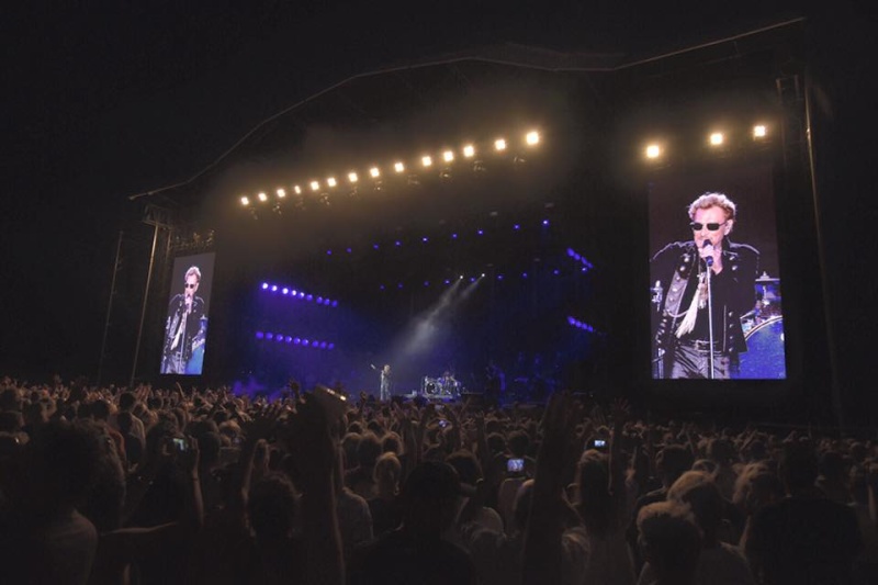 Johnny Hallyday à Frejus le 2 Juillet 2016 13533213