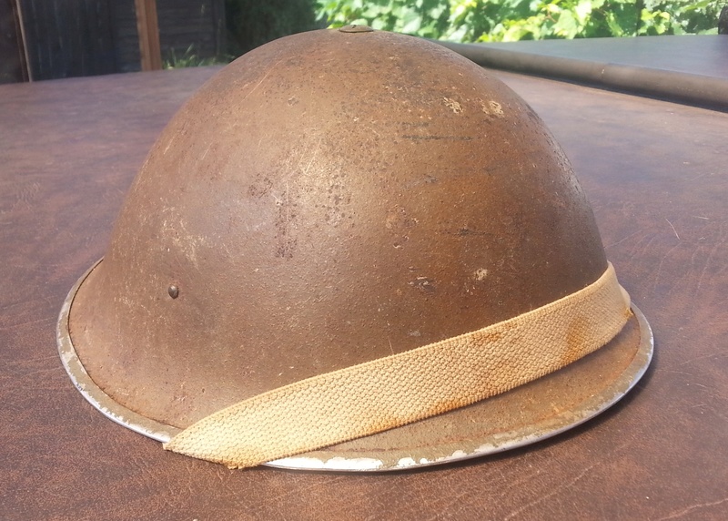 "Helmet, Steel, Mark III". D-Day helmet 2016-012