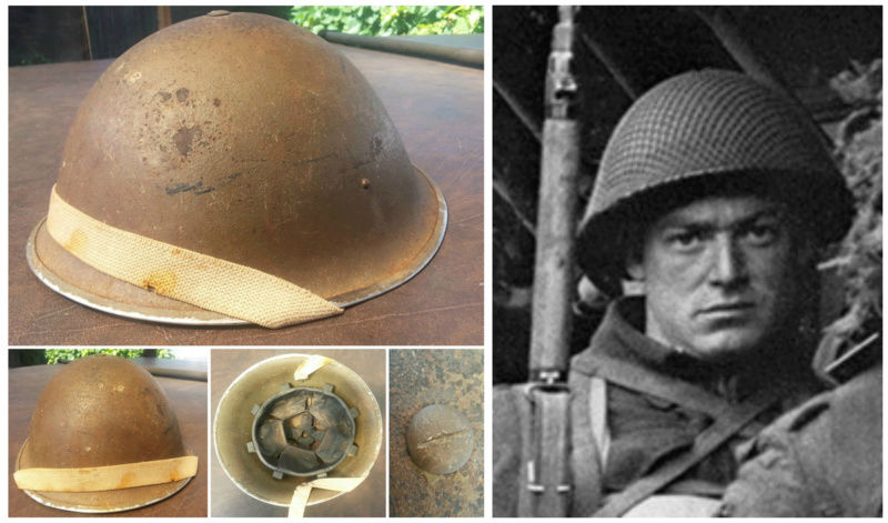 "Helmet, Steel, Mark III".  D-Day helmet Sans-t10