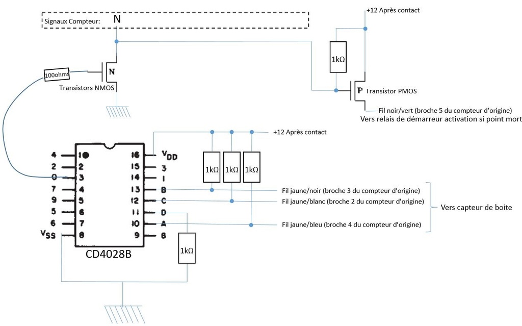 compteur adaptable K 100 - Quelques astuces pour remplacement du compteur d'origine  Captur12