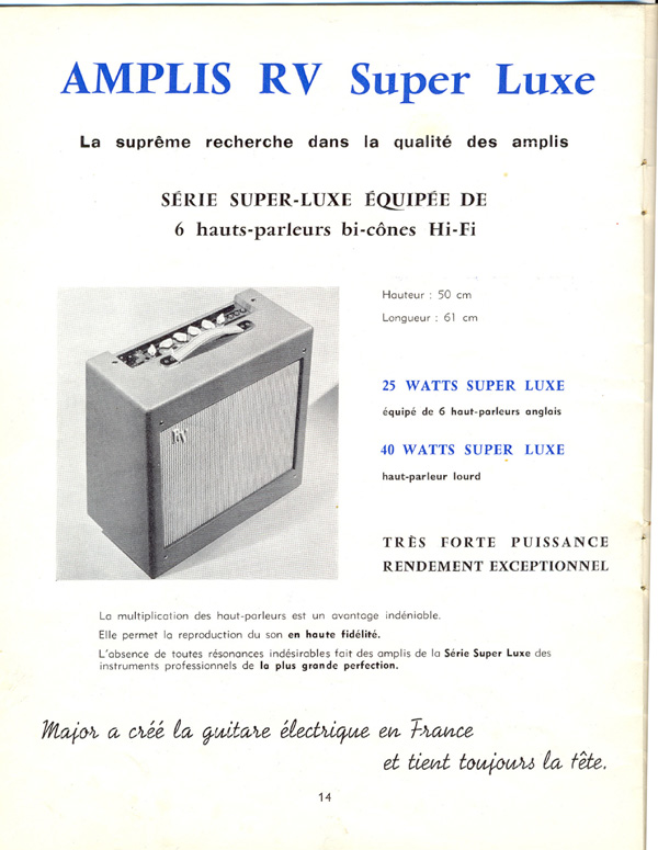 Amplificateur 60' marque RV Rv_amp10