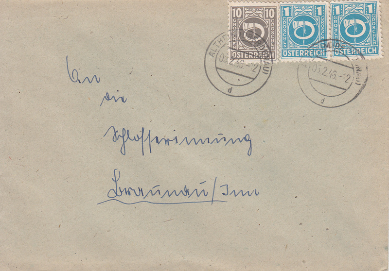 Posthornzeichnung - ANK 697-713 - Belege - Seite 2 Img44