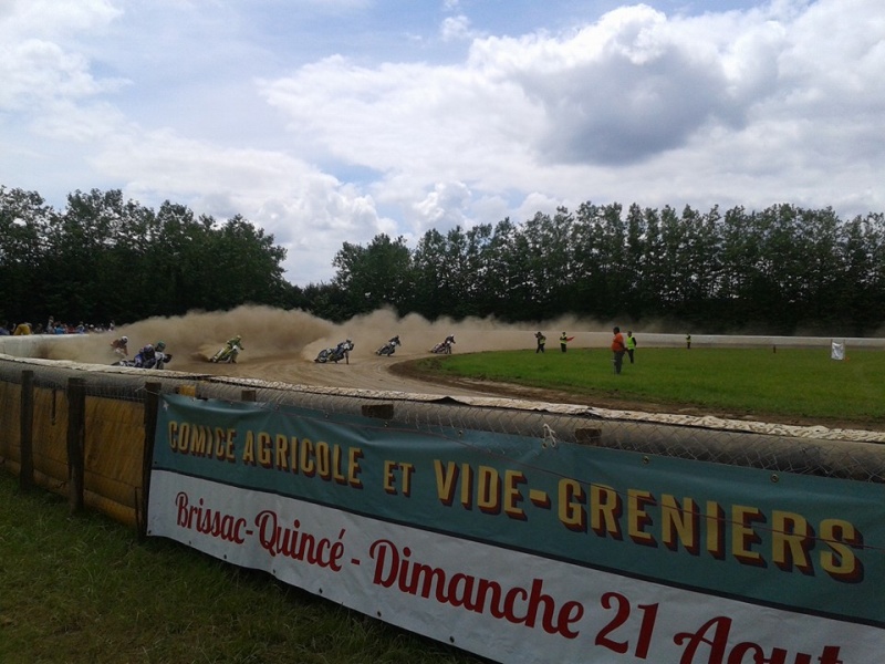 Championnat de France de grass track et flat track à Brissac-Quincé 13501910