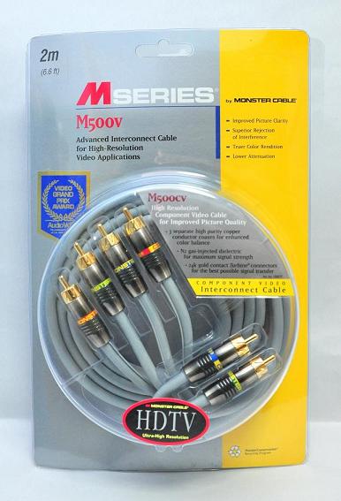 Monster® M500cv Component Video Cable (New) M500v_11