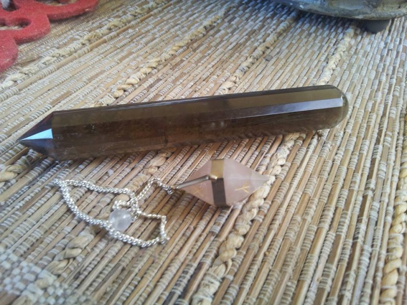 Cool Crystal wand and Pendulum. 10047810