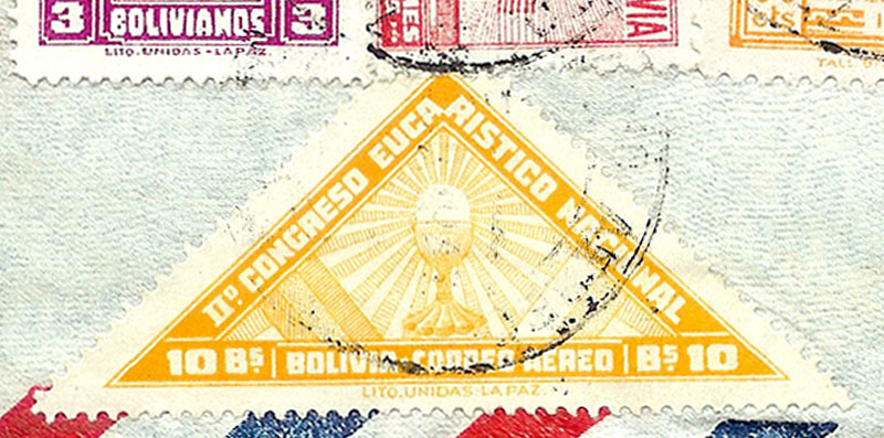 Dreieckige Briefmarken - Seite 2 Bolivi11