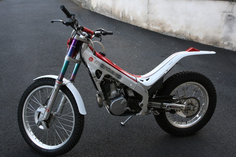 A vendre - MONTESA COTA 315R - AM 2004 - Kit déco blanc M000110