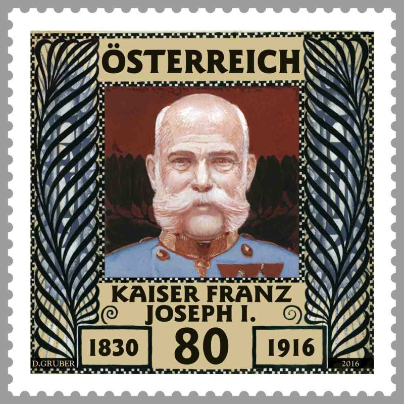 Sondermarke „100. Todestag Kaiser Franz Joseph“ 0827_k10