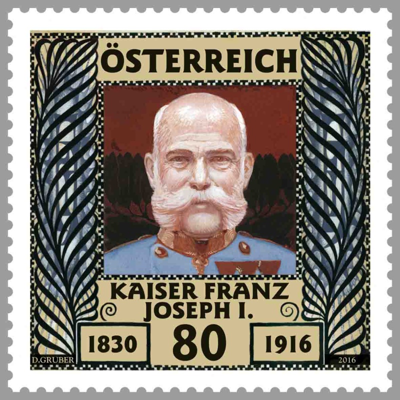 Sondermarke „100. Todestag Kaiser Franz Joseph“ 0827_k10