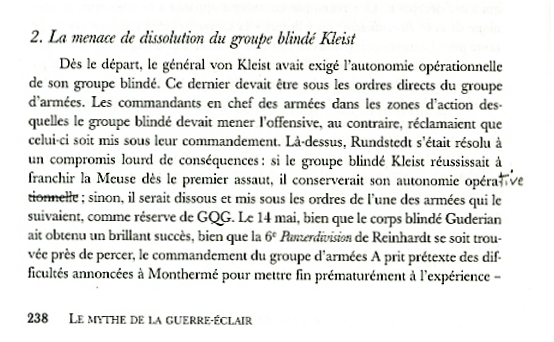 L'autonomie des Troupes rapides allemandes à l'Ouest Mona1813