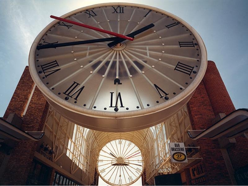 Le plus grand cadran d'horloge d'Europe, Cergy-Saint-Christophe (France) 13608610