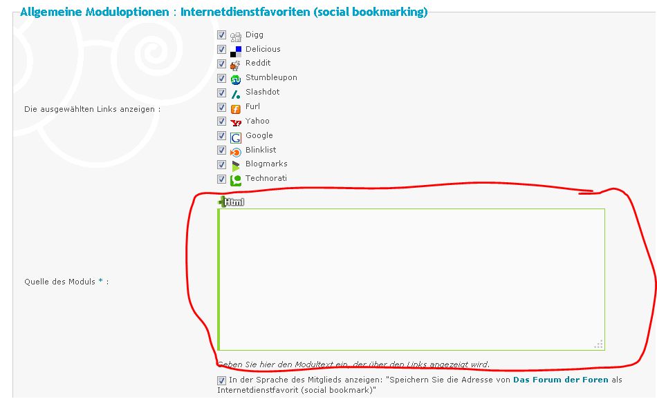 Wie bekomme ich die Partnerlinks im Portal größer ? 0312