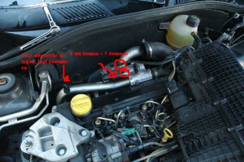 Renault kangoo dci an 2003 ] perte de puissance, odeur dans la voiture, fumé