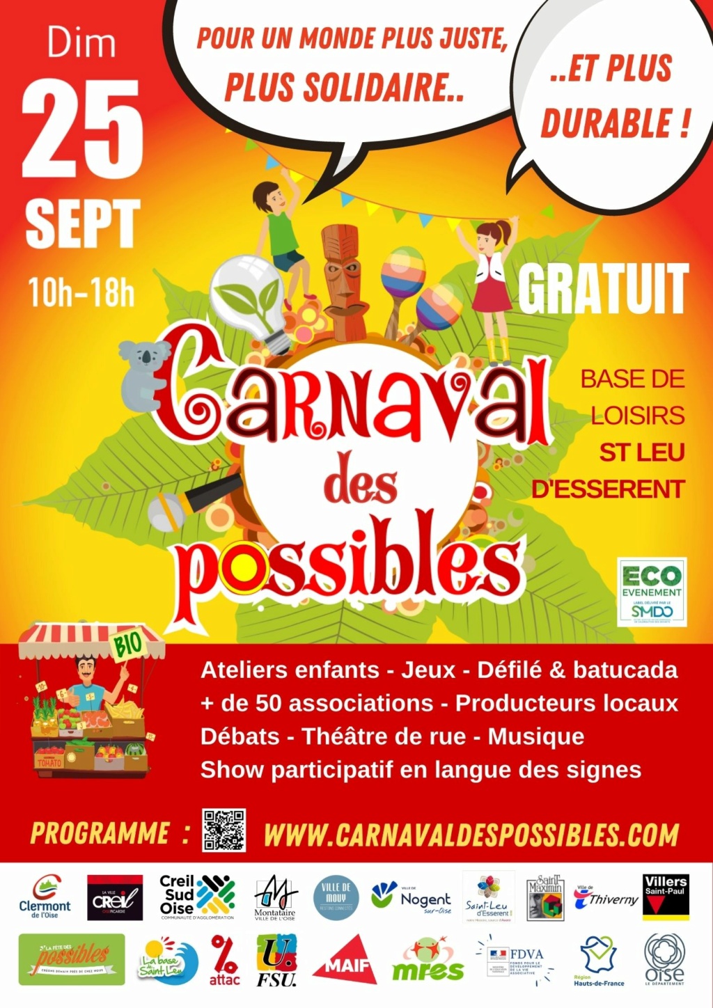 dimanche 25 septembre le carnaval des possibles Affich10