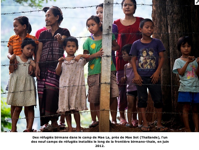 Thaïlande - La vie des réfugiés birmans Screen38