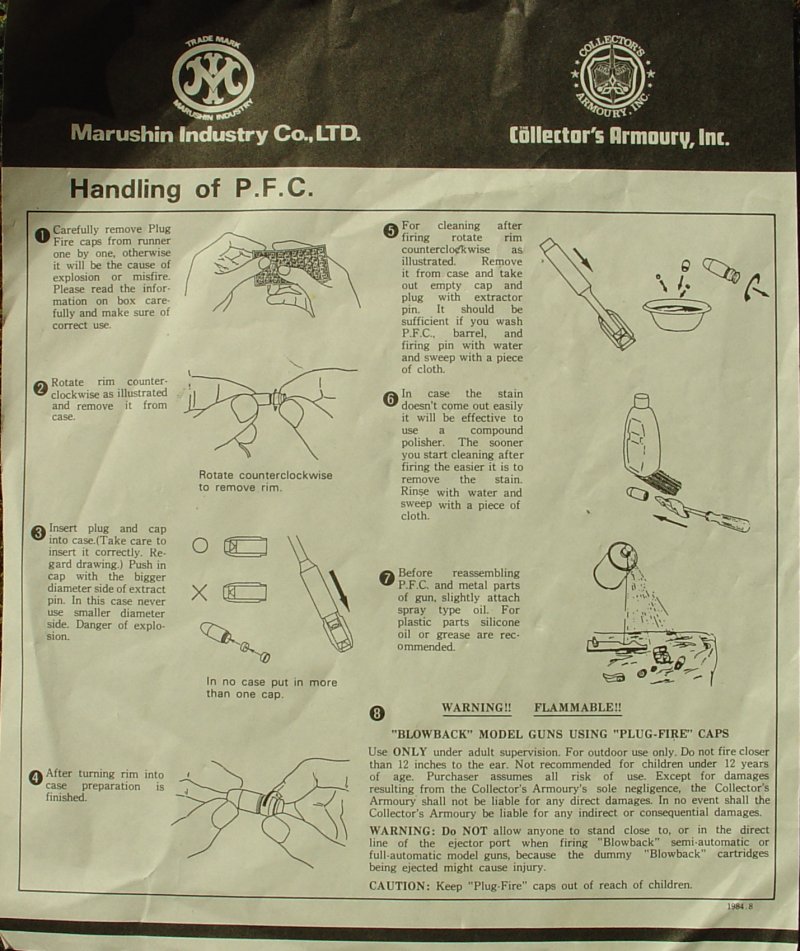 MGC Colt Woodsman Match Target, ABS 03-man10