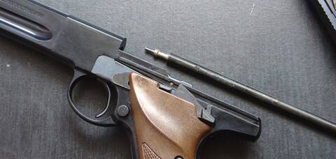 MGC Colt Woodsman Match Target (ABS) disassembly