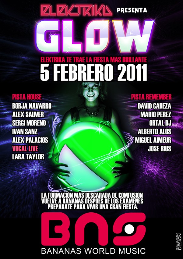 [LISTA VIP]5 Feb. ELEKTRIKA presenta… GLOW party + David Cabeza en BNS + cd de regalo 2011-010