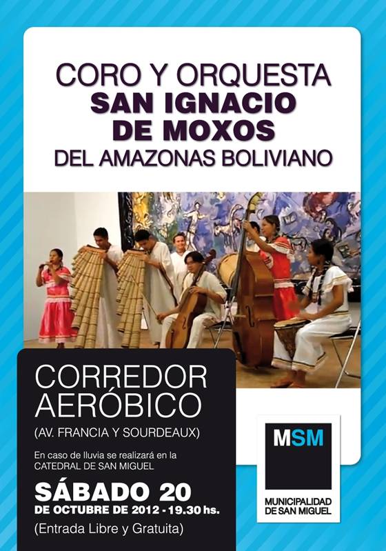 Coro y orquesta San Ignacio de Moxos hoy en San Miguel 001189