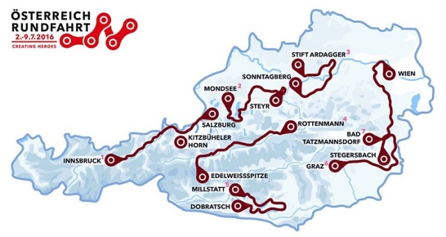 ÖSTERREICH RADRUNDFAHRT - TOUR OF AUSTRIA -- 02 au 09.07.2016 Oster10