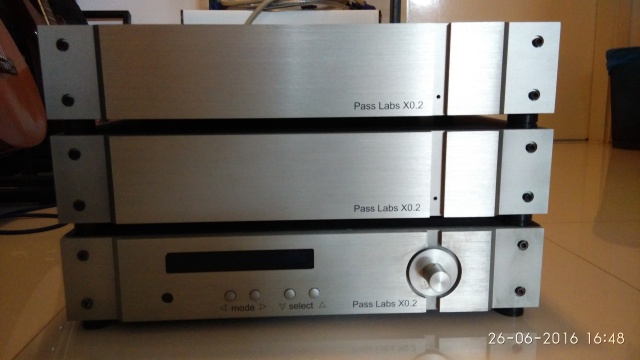 Pass Labs X-0.2 Preamplifier and Pass X250 Power Amplifier (BOTH SOLD ) 2016-010