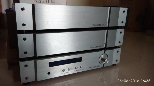 Pass Labs X-0.2 Preamplifier and Pass X250 Power Amplifier (BOTH SOLD ) 2016-011