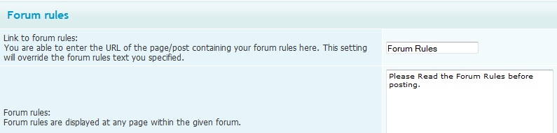 Forum Rules Forum210