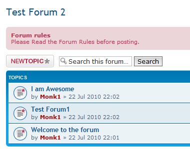 Forum Rules Forum310