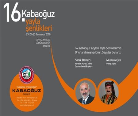 16. Kabaoğuz Festivali Proğramı. Kabn10