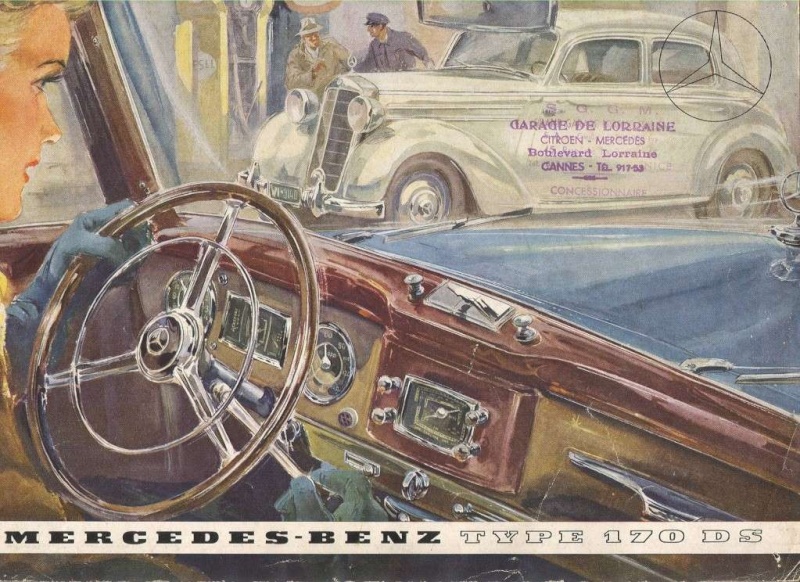 [Historique] Les Mercedes 170 (W136 et W191) 1936 - 1953  11811
