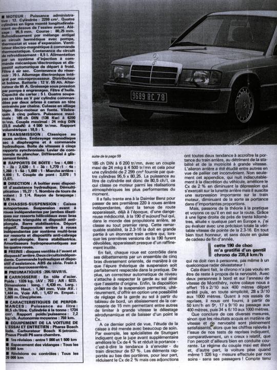 [Historique] La 190E 2.3-16 (W201) 1984-1988  Diapos11