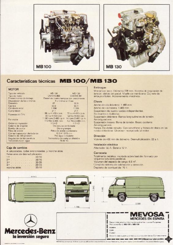 Le MB 100 "La Strada" ... Mb_10013