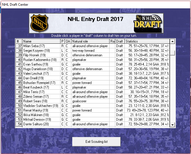 CSB Draft List 2017 FINAL Ddr310