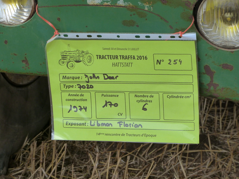 68 - Hattstatt : Tracteur Traffa, 30-31 Juillet 2016 Vieux_33