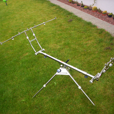 vends rod pod CARPO G2 AMIAUD INOX