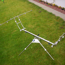 vends rod pod CARPO G2 AMIAUD INOX M210