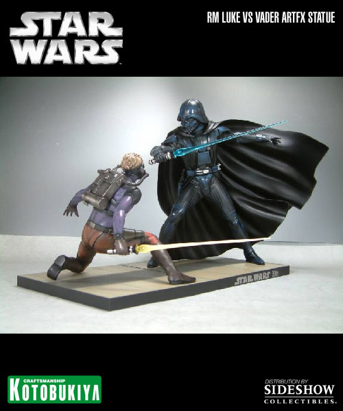 Kotobukiya - Ralph Mc Quarrie duel Vader / Luke ARTFX Statue 90105810