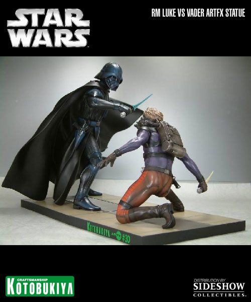 Kotobukiya - Ralph Mc Quarrie duel Vader / Luke ARTFX Statue 90105815