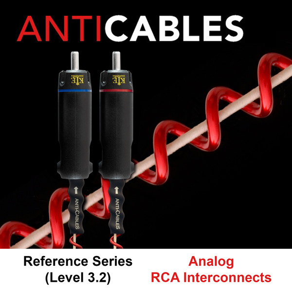 Various Interconnects: Abbey Road Cables, Anti-Cable, Van Den Hul, Audioquest, MIT, Pure Sonic, etc Antica12