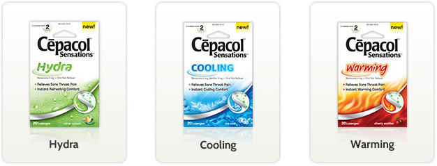 FREE Cepacol Sensations Throat Lozenge Sample Cep10