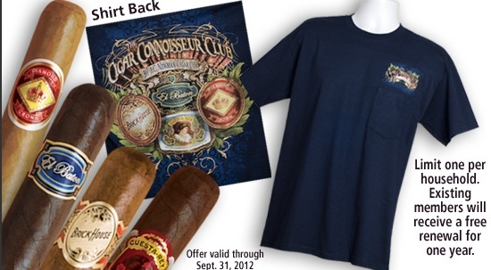 FREE 4 Cigars and T-shirt Cigar10