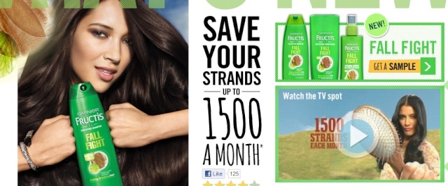 FREE Garnier Fructis Fall Fight Shampoo and Conditioner Sample Fall10